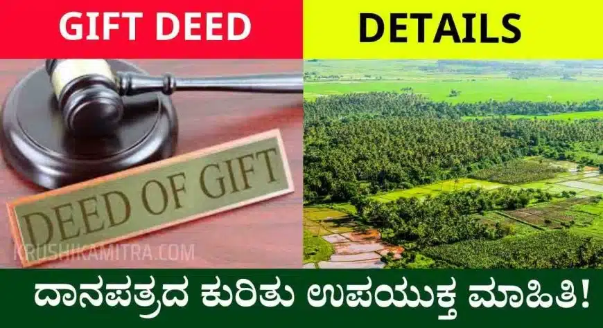 Gift deed-ದಾನಪತ್ರ ಎಂದರೇನು? ದಾನಪತ್ರ ಹೇಗೆ ಬರೆಯಬೇಕು?