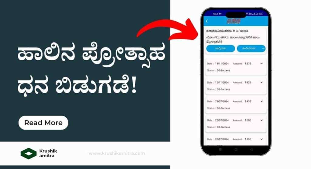 KMF Milk Incentive- ರಾಜ್ಯ ಸರಕಾರದಿಂದ ರೈತರಿಗೆ 649 ಕೋಟಿ ಹಾಲಿನ ಪ್ರೋತ್ಸಾಹ ಧನ ಬಿಡುಗಡೆ! ಇಲ್ಲಿದೆ ಸ್ಟೇಟಸ್ ಚೆಕ್ ವೆಬ್ಸೈಟ್ ಲಿಂಕ್!