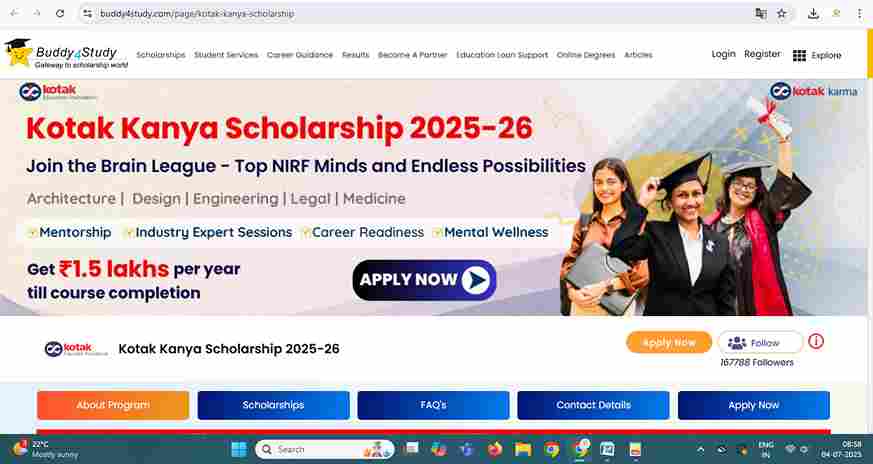 Kotak Scholarships