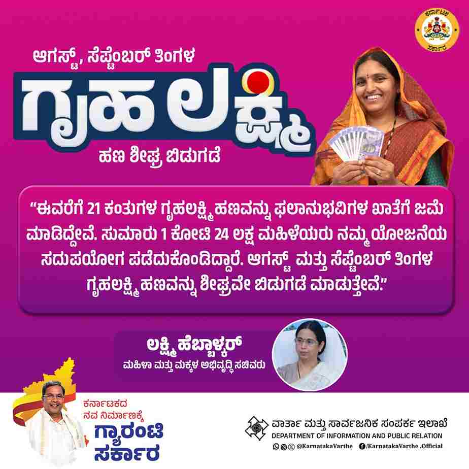 Gruhalakshmi Amount (10)