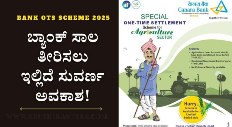 Bank OTS Scheme-ರಿಯಾಯಿತಿಯಲ್ಲಿ ಬ್ಯಾಂಕಿನ ಸಾಲ ಇತ್ಯರ್ಥ ಮಾಡಲು ನೂತನ ಯೋಜನೆ ಜಾರಿ!