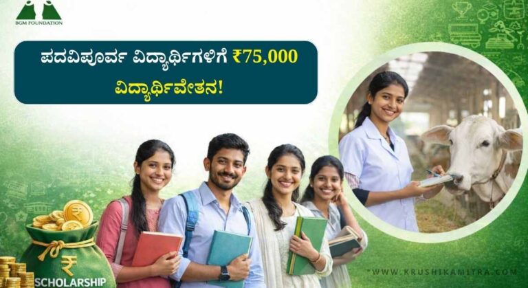 BGM Foundation-ಬಿಜಿಎಂ ಫೌಂಡೇಶನ್ ವತಿಯಿಂದ ಪದವಿಪೂರ್ವ ವಿದ್ಯಾರ್ಥಿಗಳಿಗೆ ₹75,000 ವಿದ್ಯಾರ್ಥಿವೇತನ!