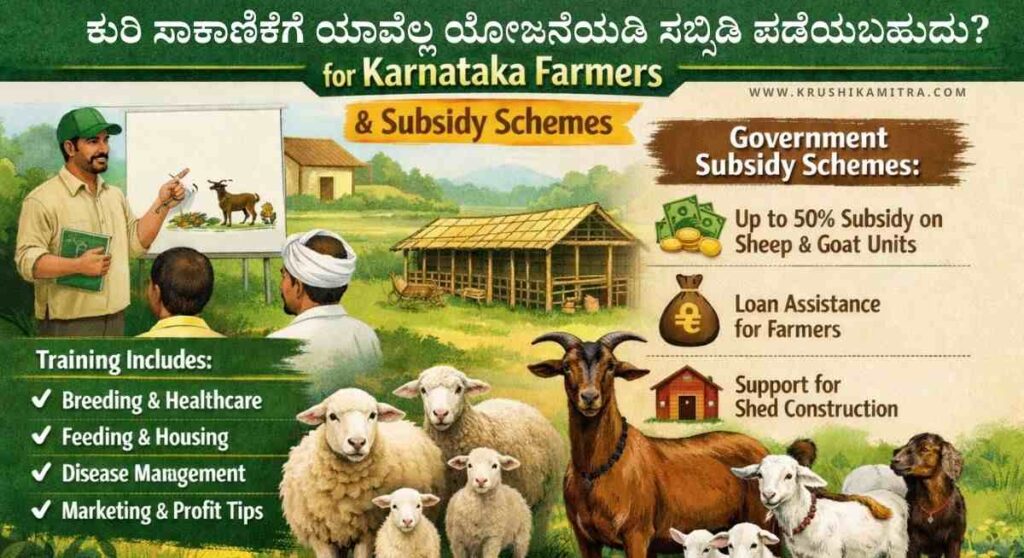 Kuri Sakanike Tarabeti-ಉಚಿತ ಕುರಿ ಮತ್ತು ಮೇಕೆ ಸಾಕಾಣಿಕೆ ತರಬೇತಿಗಾಗಿ ಅರ್ಜಿ ಆಹ್ವಾನ!