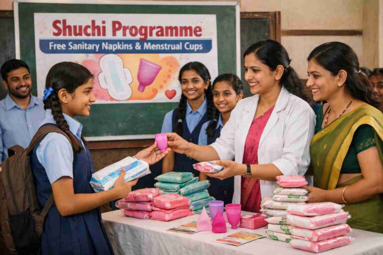 Free Menstrual Cup-ವಿದ್ಯಾರ್ಥಿನಿಯರಿಗೆ ಉಚಿತ ಸ್ಯಾನಿಟರಿ ನ್ಯಾಪ್ಕಿನ್ ಹಾಗೂ ಮುಟ್ಟಿನ ಕಪ್!