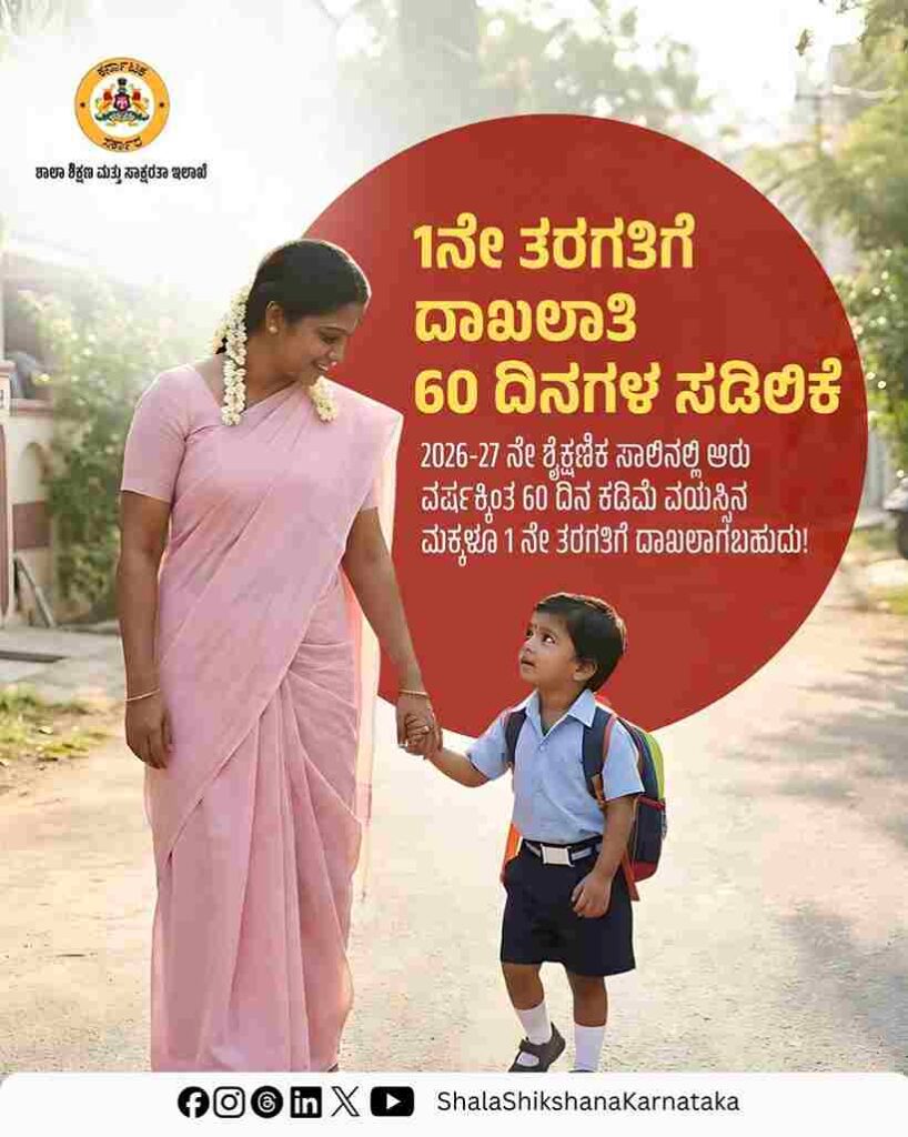 1st Standard Admission