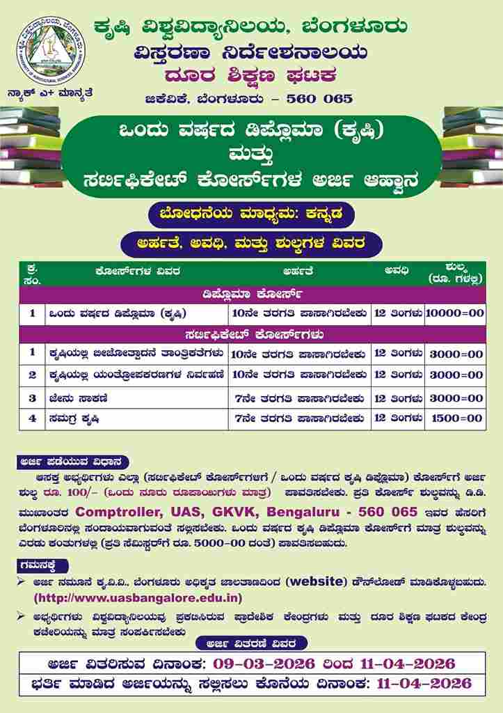 GKVK Distance Education