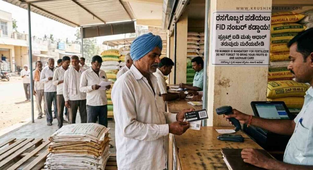 FID Number-ರಸಗೊಬ್ಬರ ಮಾಫಿಯಾಗೆ ‘ಫ್ರೂಟ್ಸ್’ ಬ್ರೇಕ್: ಇನ್ಮುಂದೆ FID ನಂಬರ್ ಇದ್ದರೆ ಮಾತ್ರ ಗೊಬ್ಬರ!