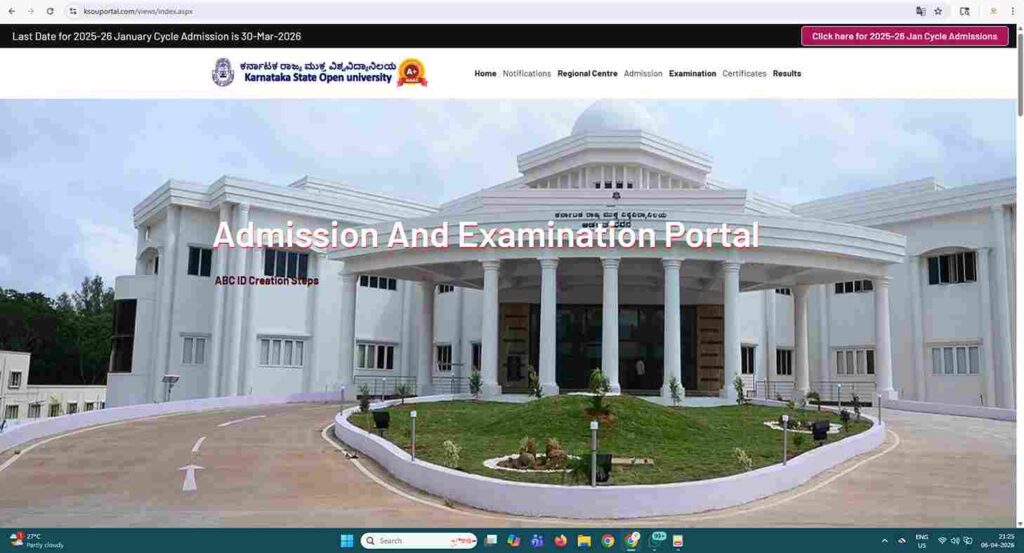 ksou mysuru Application