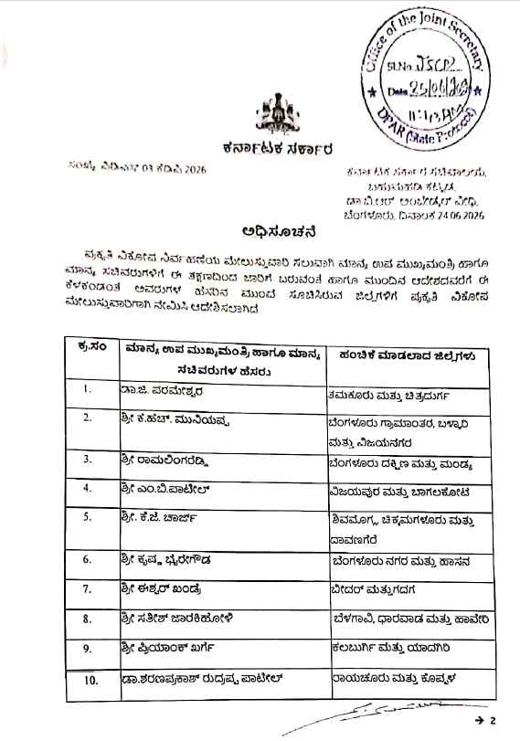 District Ministers