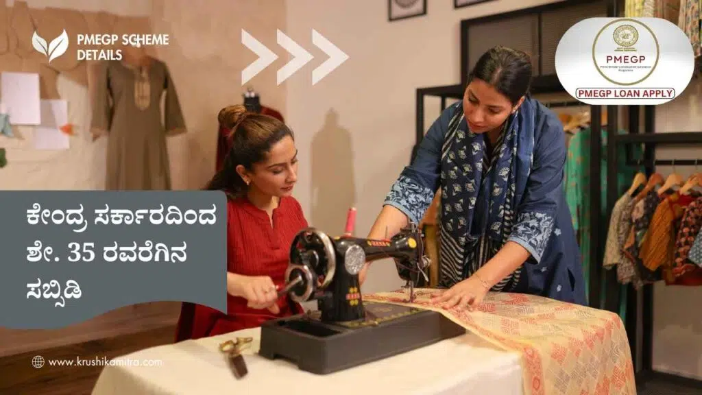 PMEGP ಯೋಜನೆಯಡಿ ಸ್ವಂತ ಉದ್ಯೋಗಕ್ಕೆ ಸಿಗಲಿದೆ ಭರ್ಜರಿ ಸಬ್ಸಿಡಿ ಸಾಲ: ಯಾರೆಲ್ಲ ಅರ್ಜಿ ಸಲ್ಲಿಸಬಹುದು?