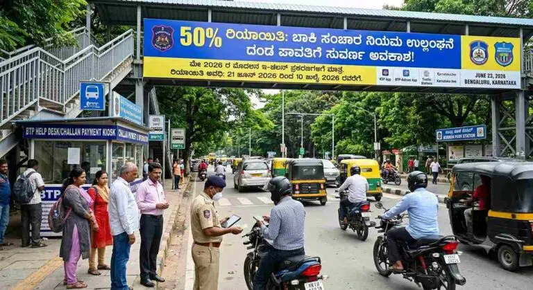 Traffic Fines-ವಾಹನ ಸವಾರರಿಗೆ ಸುವರ್ಣಾವಕಾಶ: ಸಂಚಾರ ನಿಯಮ ಉಲ್ಲಂಘನೆ ಬಾಕಿ ದಂಡಕ್ಕೆ ಶೇ. 50 ರಿಯಾಯಿತಿ ಘೋಷಣೆ!