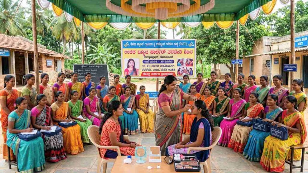 Beauty Parlour Training-ನಿರುದ್ಯೋಗಿ ಮಹಿಳೆಯರಿಗೆ ಸುವರ್ಣಾವಕಾಶ: ಉಚಿತ ಬ್ಯೂಟಿ ಪಾರ್ಲರ್ ತರಬೇತಿಗೆ ಅರ್ಜಿ ಅಹ್ವಾನ!