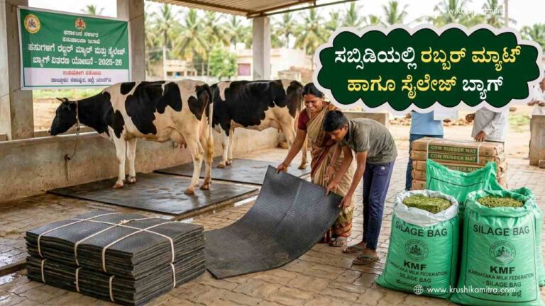 Cow Mat Subsidy-ಸಬ್ಸಿಡಿಯಲ್ಲಿ ರಬ್ಬರ್ ಮ್ಯಾಟ್ ಹಾಗೂ ಸೈಲೇಜ್ ಬ್ಯಾಗ್ ಪಡೆಯಲು ಅರ್ಜಿ ಆಹ್ವಾನ!