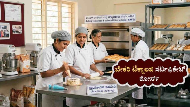 GKVK Bakery Training-ಬೇಕರಿ ಟೆಕ್ನಾಲಜಿ ಸರ್ಟಿಫಿಕೇಟ್ ಕೋರ್ಸ್ ಪ್ರವೇಶಕ್ಕೆ ಅರ್ಜಿ ಆಹ್ವಾನ!