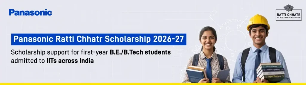 Panasonic Ratti Chhatr Scholarship