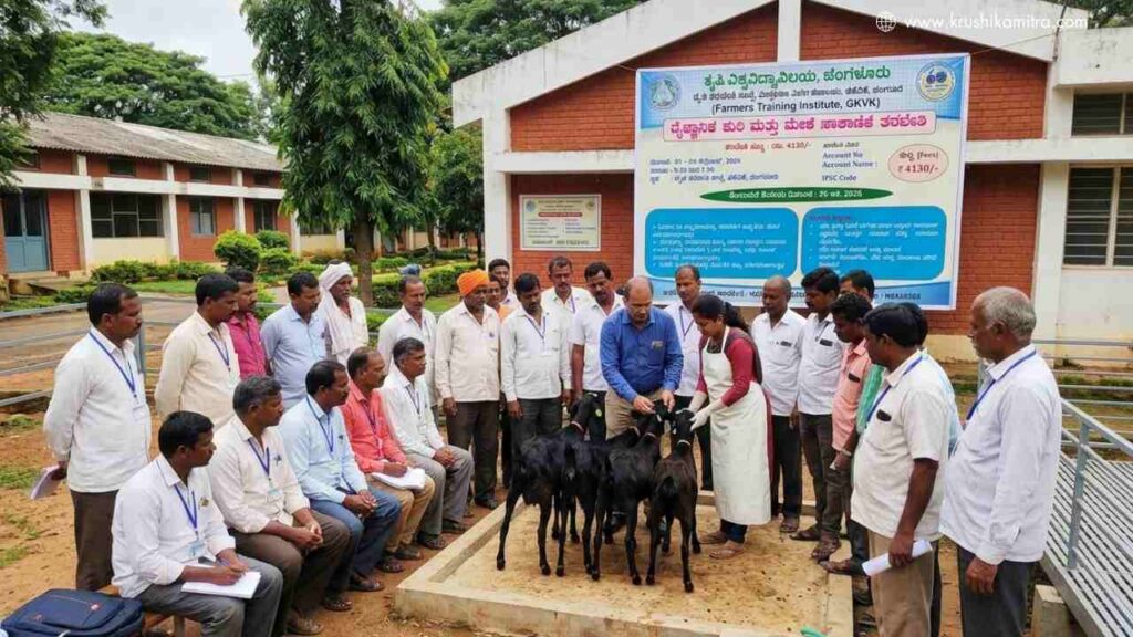 Sheep Farming Training-ಬೆಂಗಳೂರು ಕೃಷಿ ವಿವಿಯಿಂದ ವೈಜ್ಞಾನಿಕ ಕುರಿ ಮತ್ತು ಮೇಕೆ ಸಾಕಾಣಿಕೆ ತರಬೇತಿಗೆ ಅರ್ಜಿ ಆಹ್ವಾನ!